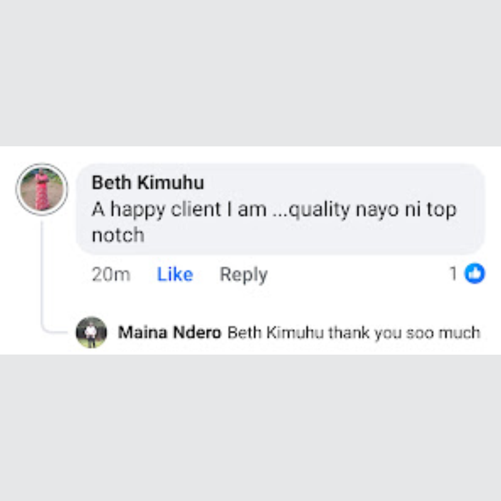 Beth feedback