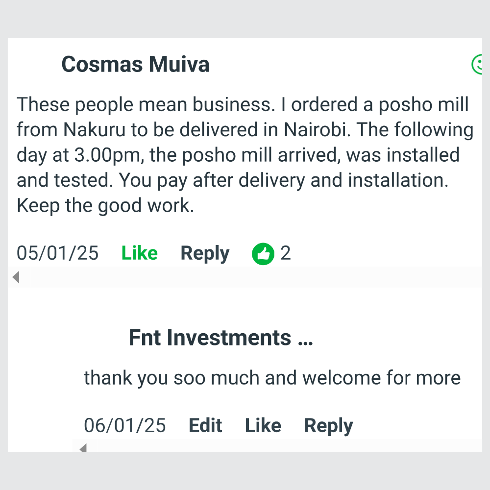cosmas feedback